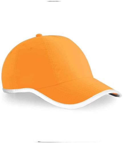 Beechfield Enhanced-Viz Cap - Fl. orange - ONE